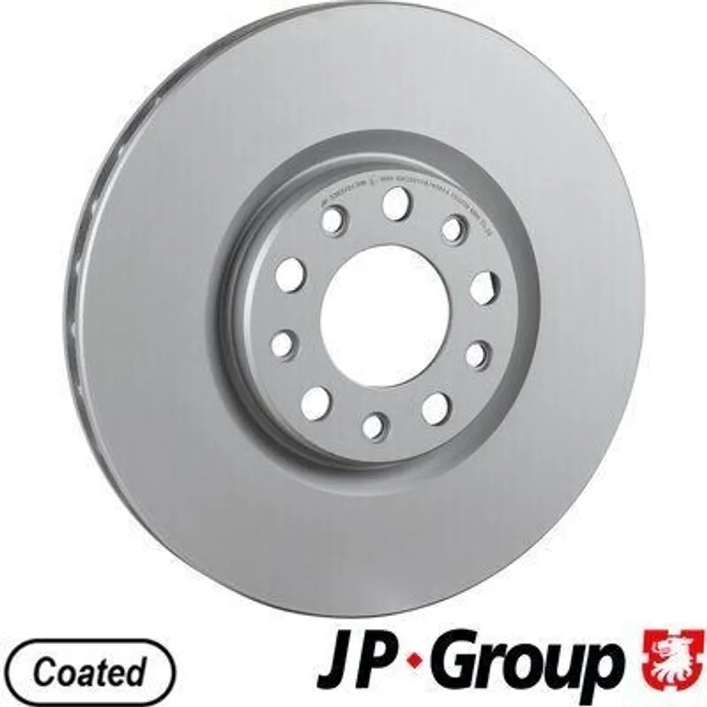2x Disques de Frein Avant JP GROUP 3363101700 pour FIAT 500X 305mm