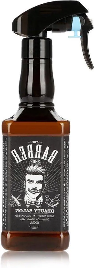 Bouteille spray vide 500 ml marron pour coiffage et brumisation