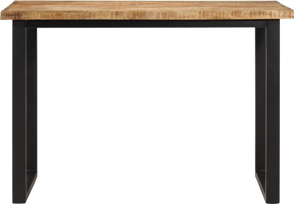 vidaXL Esstisch 110x55x75 cm Massivholz Mango Produktbild 