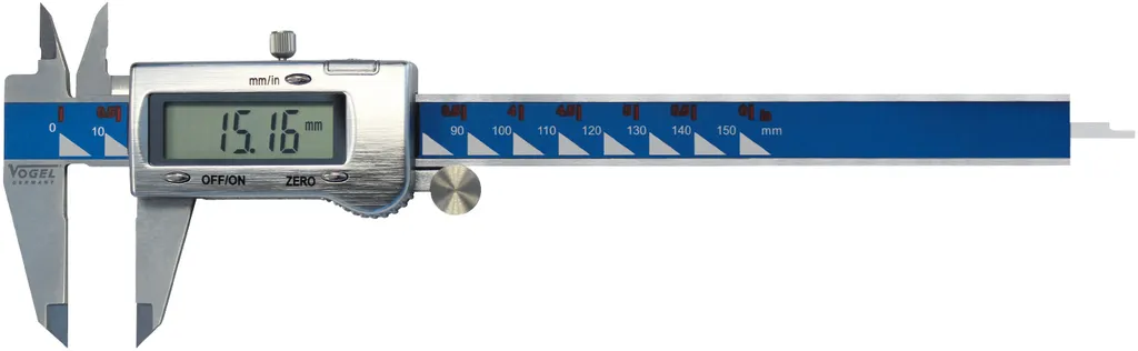 Pied à coulisse numérique Vogel 150mm 202040.3 - Mesure de poche inox