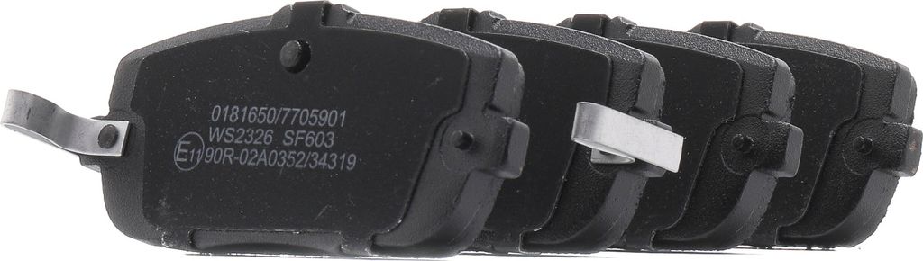 STARK Bremsbeläge Satz Hinten für FIAT 124 Spider (348) SKBP-0011154