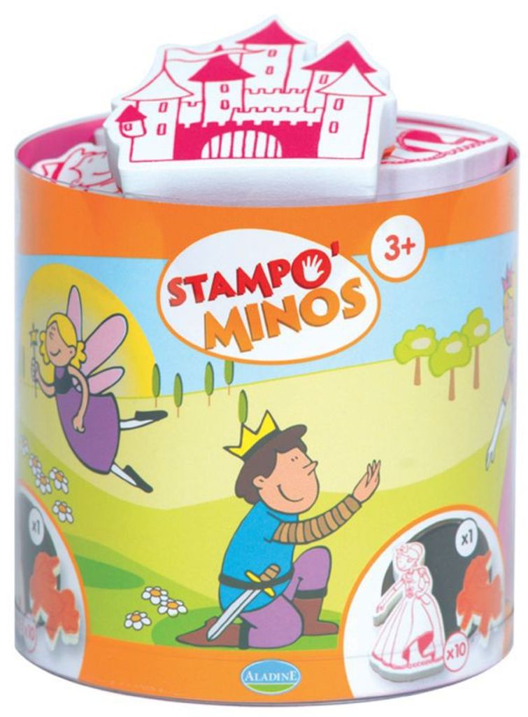 Aladine Schaumstoffstempel Märchen - kreatives Spielzeug für Kinder