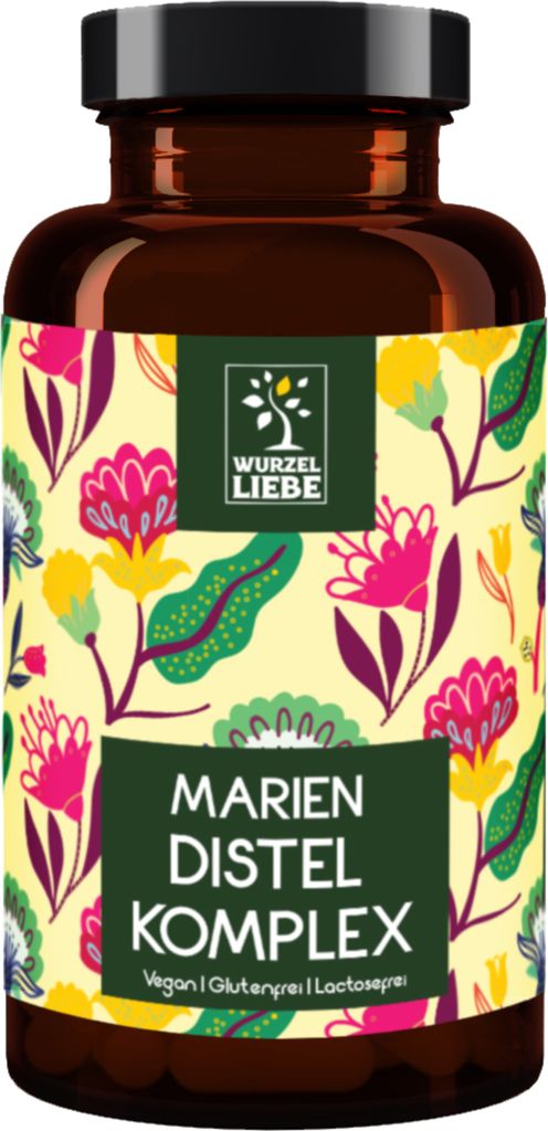 WURZELLIEBE Mariendistel mit 80% Silymarin - Artischocken & Produktbild 
