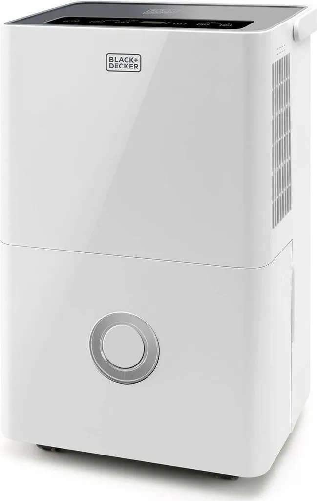 Déshumidificateur Black+Decker 20L/24h avec Purificateur HEPA 13