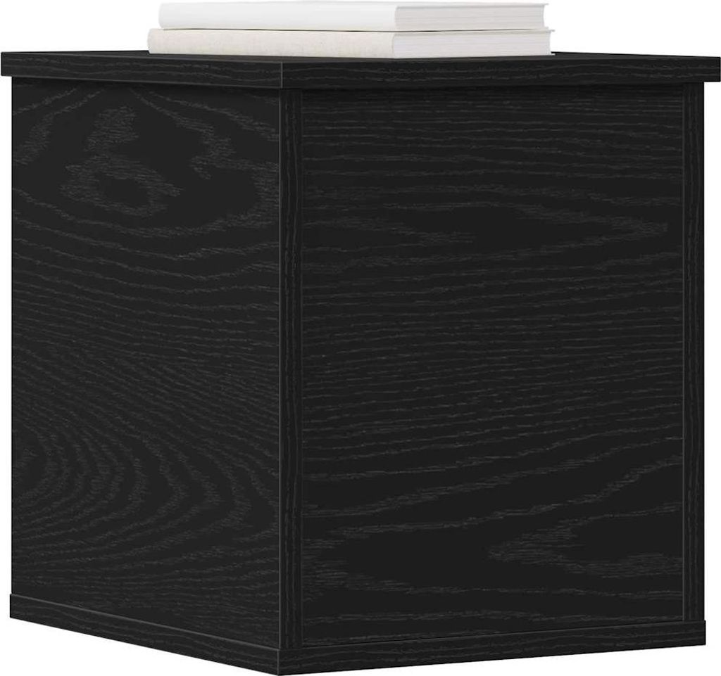 " " Aufbewahrungsbox Schwarz Eichen-Optik 30x35x35 cm NeuMöbel 4491664