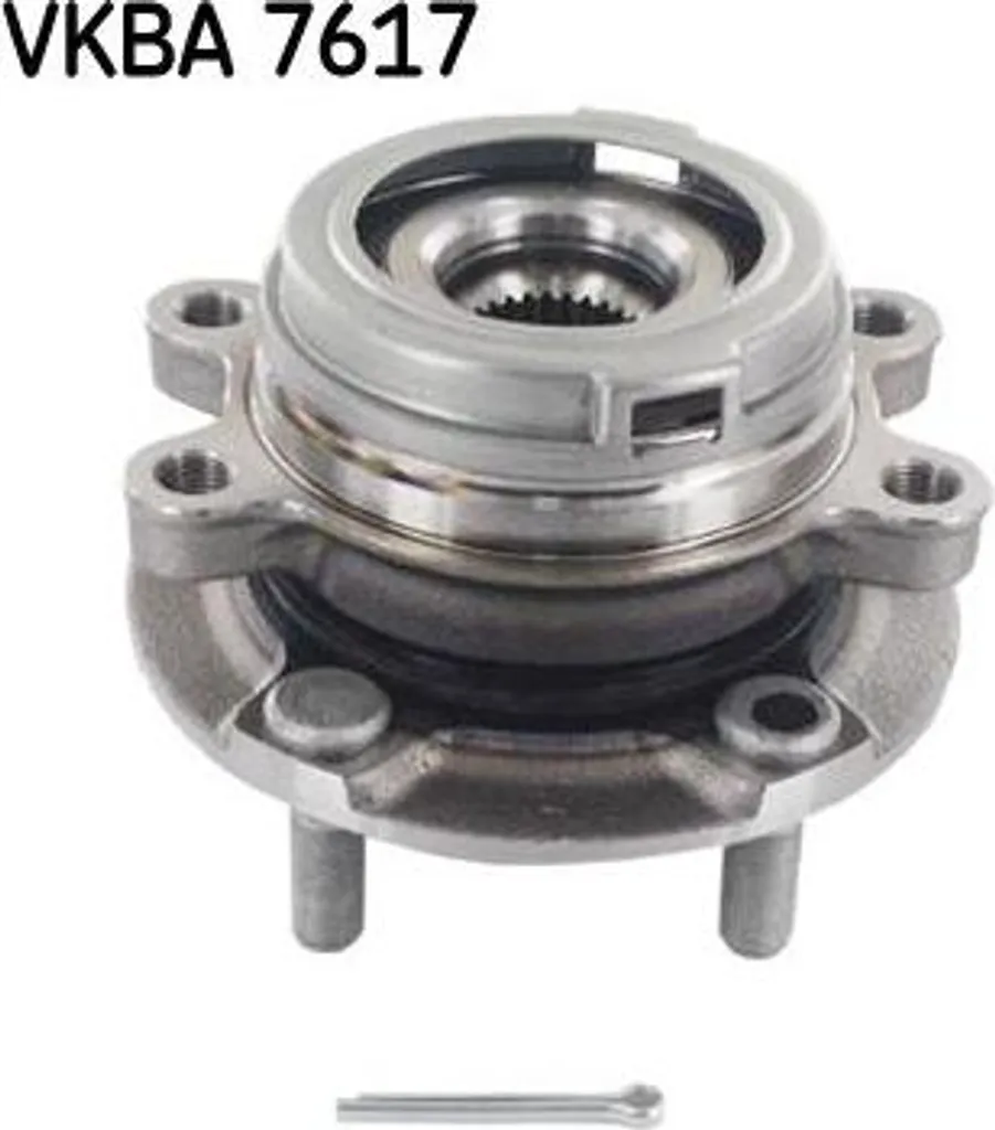 Stop bruit roulement roue Teana II avec SKF VKBA 7617 OE 402021AB0A