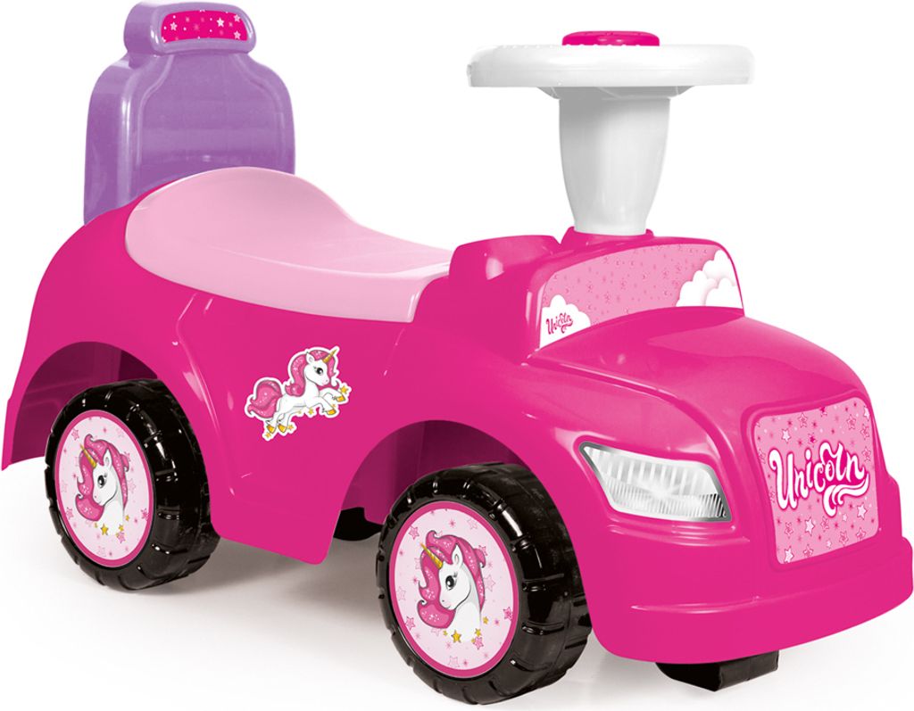 Odrážedlo auto jednorožec s opěradlem Obrázek produktu 