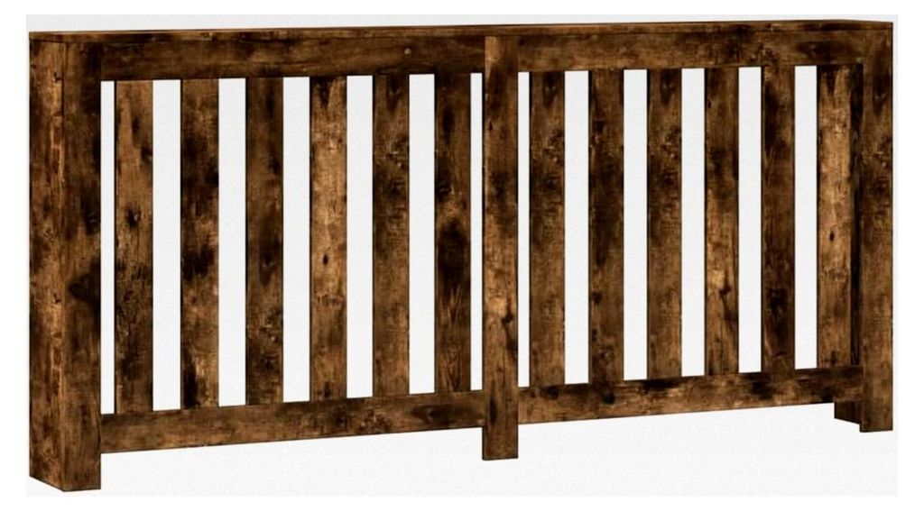 Heizkörperverkleidung im modernen Latten-Design aus Räuchereiche