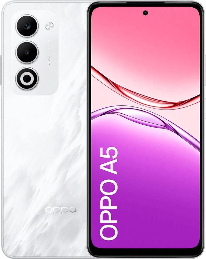 OPPO A5 , 16,9 cm (6.67"), 4 GB, 128 GB, 50 MP, Android 15, Produktbild 