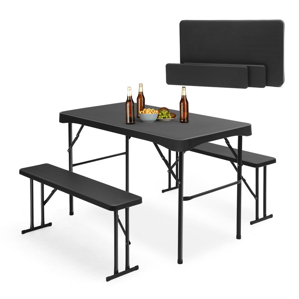 Sekey Bierzeltgarnitur Klappbar 3-teilig 110cm Produktbild 