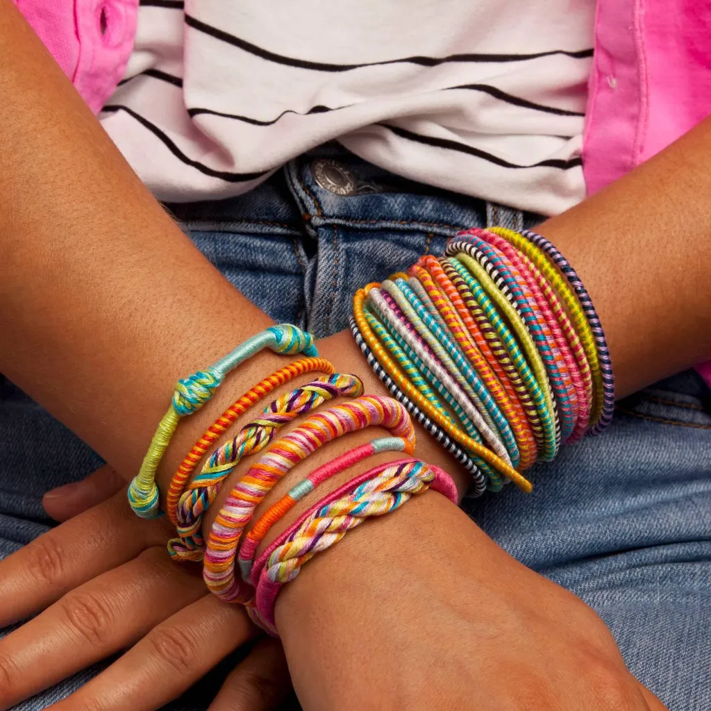 Machine à tisser Loopdedoo : kit création bracelets DIY personnalisés - 12