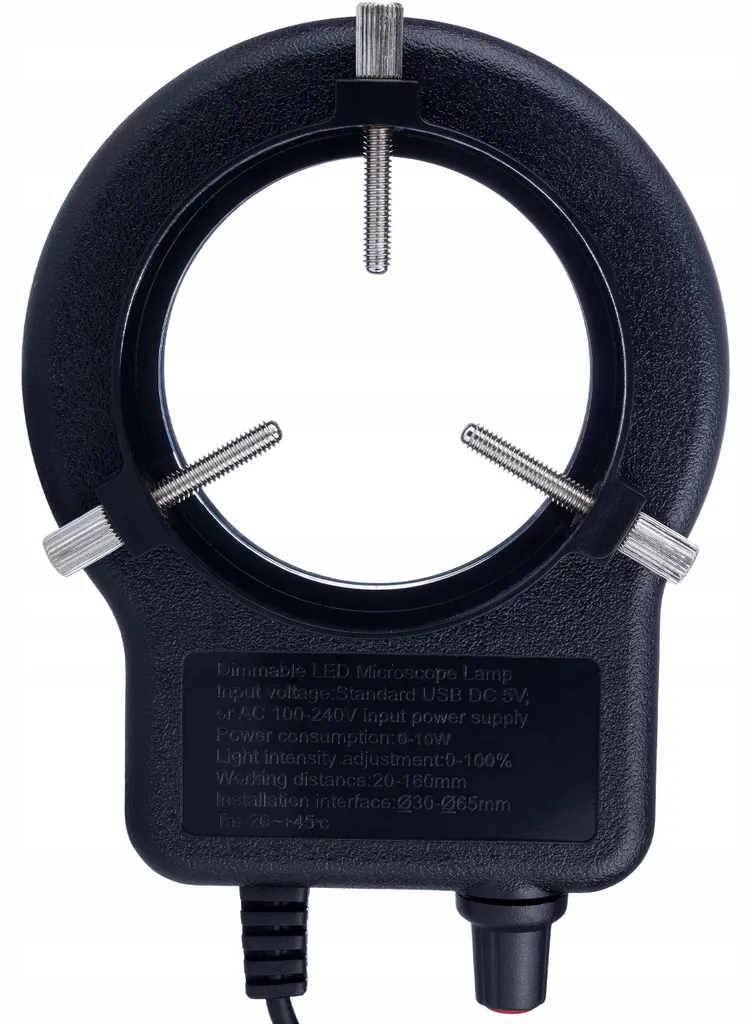 Éclairage LED 144 points MicroBright intensité 0-100% fixation USB