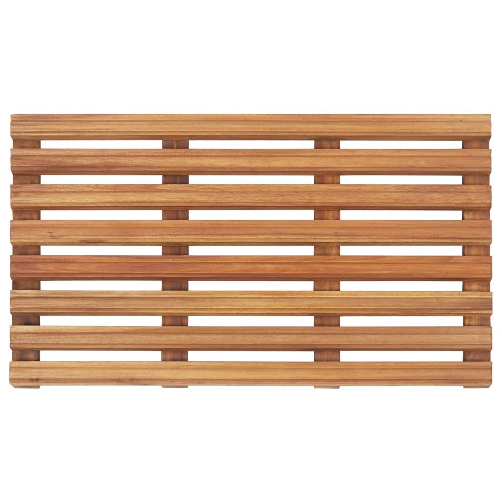 vidaXL Kúpeľňové rohože 2 ks. Masívne drevo akácie 56 x 37 Obrázok produktu 