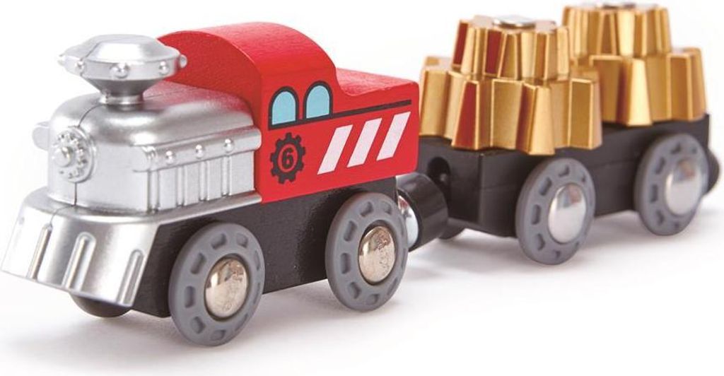 Hape COGWHEEL TRAIN, Zug, 3 Jahr(e), Holz, Mehrfarbig Produktbild 