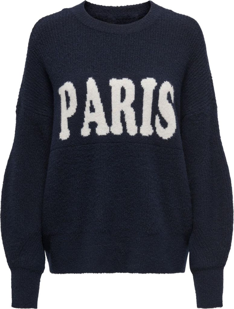 ONLY Modischer Pullover mit Rundhals und langen Ärmeln Größe: L