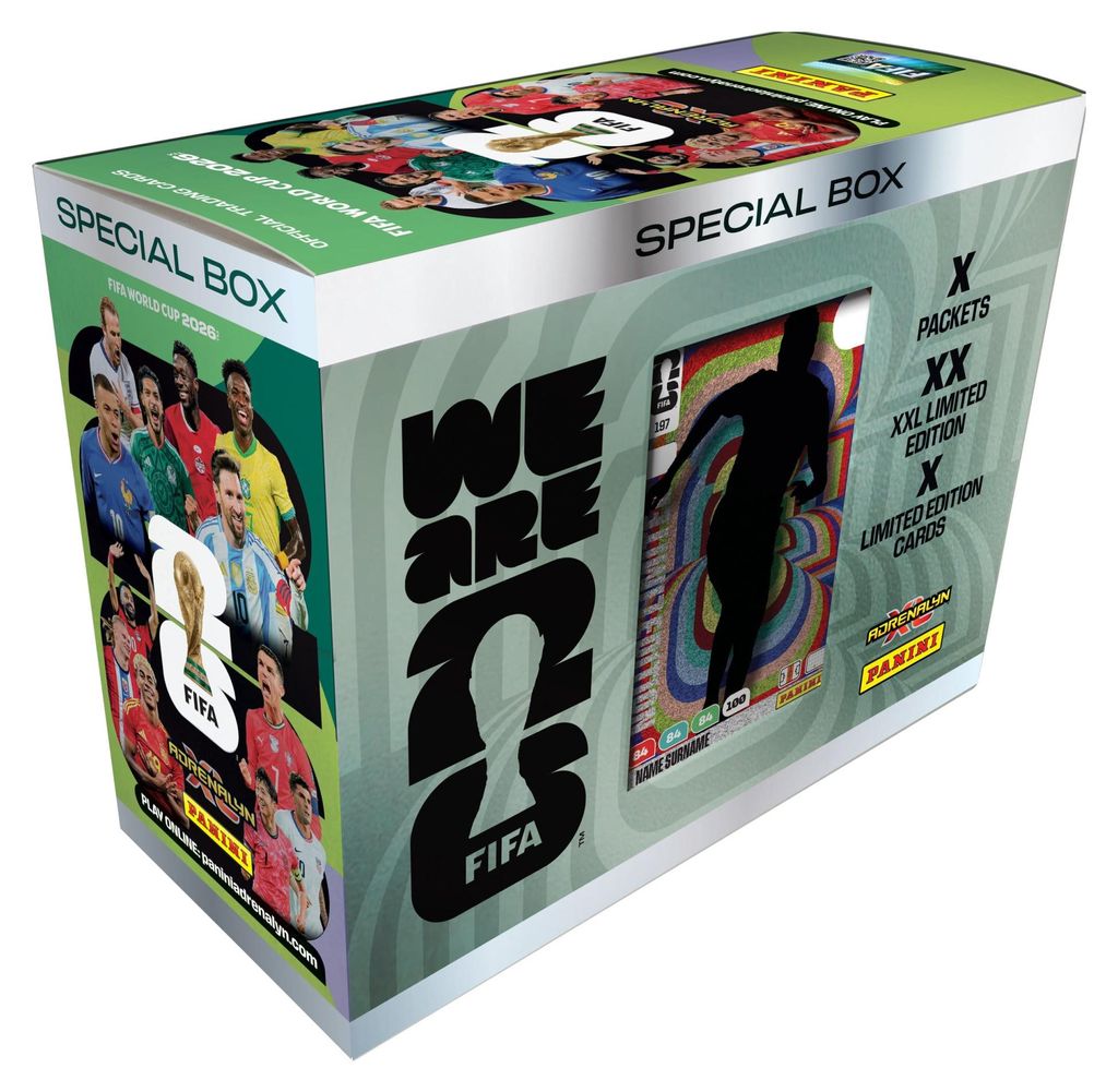 Panini FIFA World Cup 26 Trading Cards Special Box Produktbild 