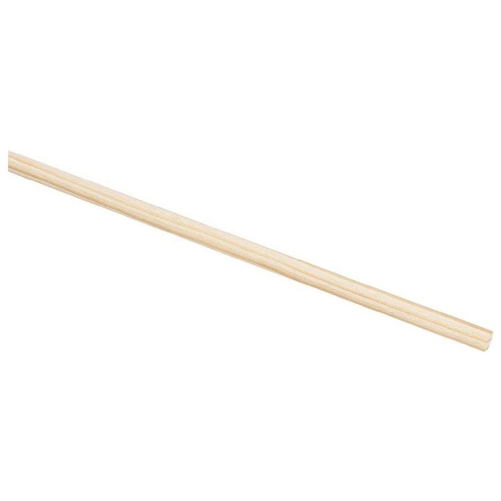 Nölle Holzbesenstiel 24 mm 160 cm, Rundkopf Produktbild 