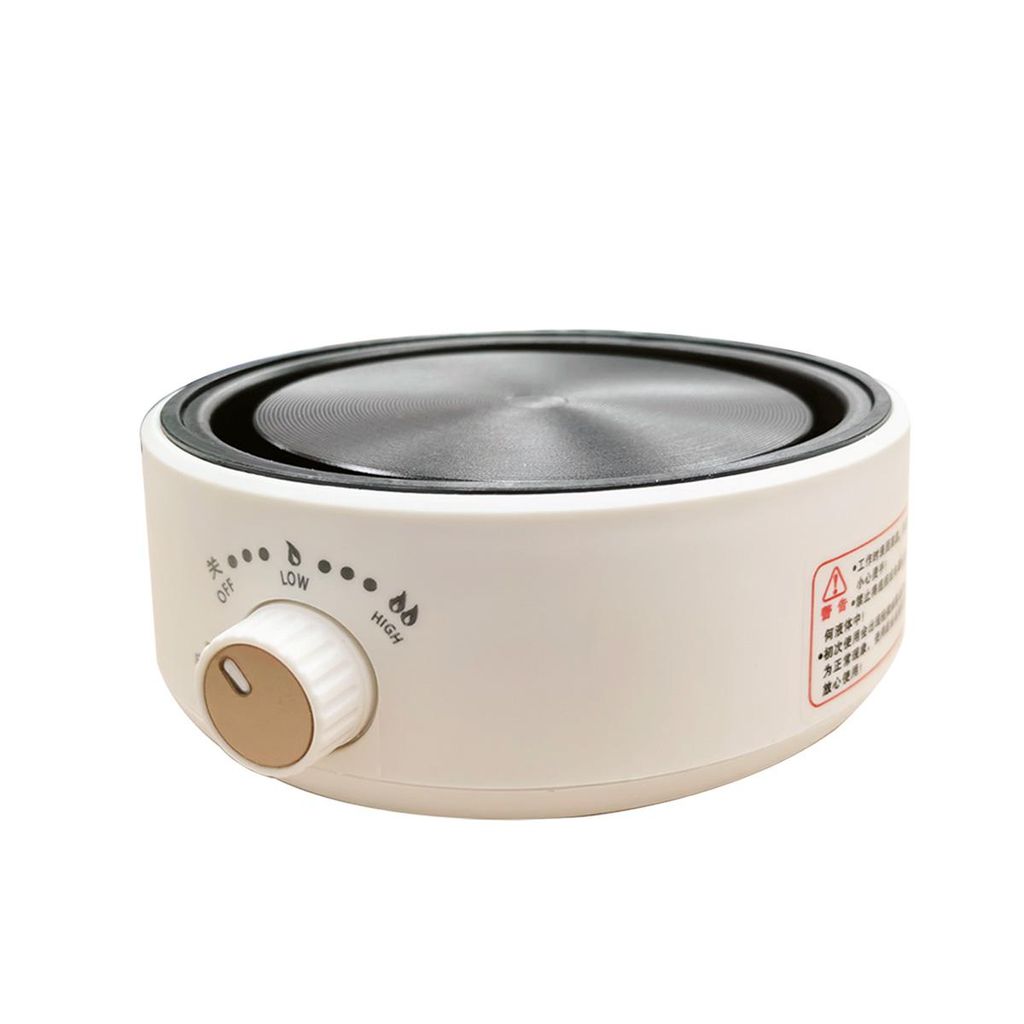 KP16 Mini-Kochplatte, Elektroherd – 500-W-Kochplatte, kleiner Elektroherd, perfekte Größe für Küche, Wohnmobil, Camping,