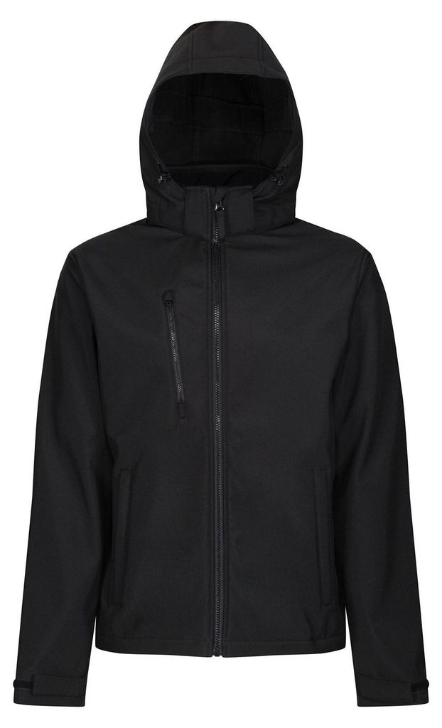Regatta - "Venturer" Softshelljacke, Dreilagige Membrane für Herren LT285 (M) (Schwarz)