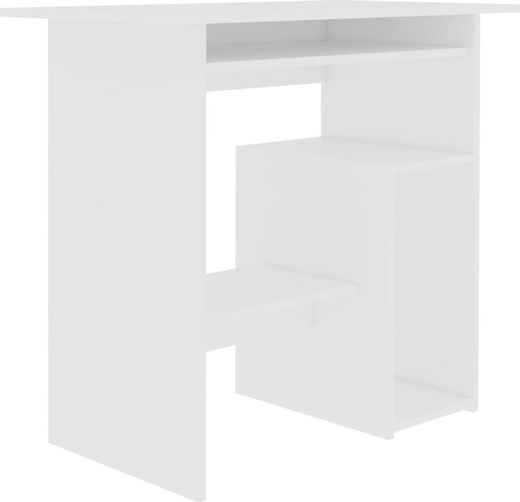 Schreibtisch Weiß 80x45x74 cm Holzwerkstoff