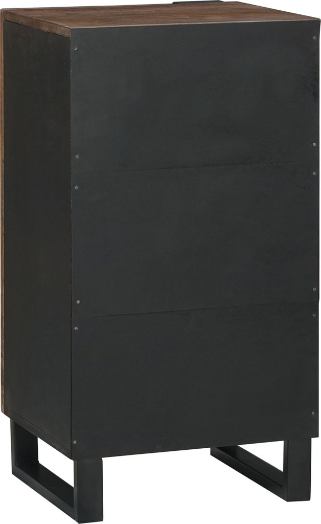 Sideboard 40x33.5x75 cm Massivholz Mango, CD- & DVD-Regale DesignMöbel Neu