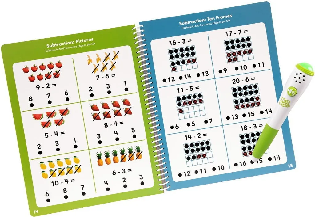 Hot Dots Mathématiques : Kit d'apprentissage interactif sans écran 50 ex - 7