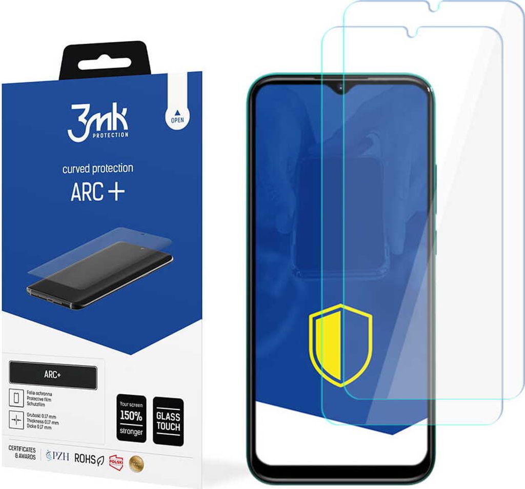 3mk Display Schutzfolie ARC+ für Doogee X96 Pro 0,17mm Self-Heal (2 Stück)