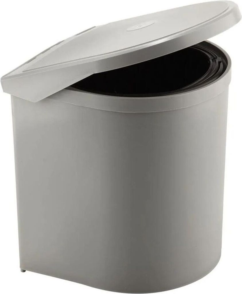 Elletipi Einbau-Abfallbehälter RING - für Tür, 10 L, Kunststoff, PP602/1 C10