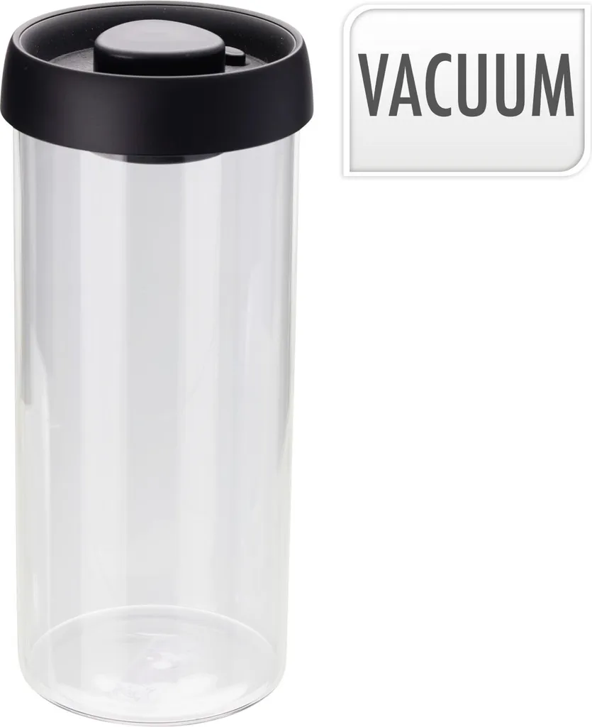 Récipient de conservation hermétique en verre avec vide d'air 1500 ml