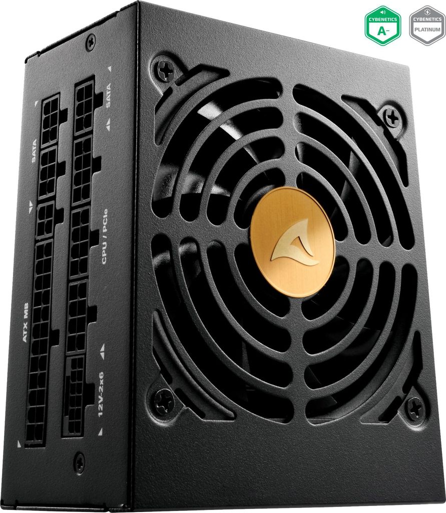 Sharkoon Rebel P20 SFX 750W, PC-Netzteil, (1x 12 Pin High Power