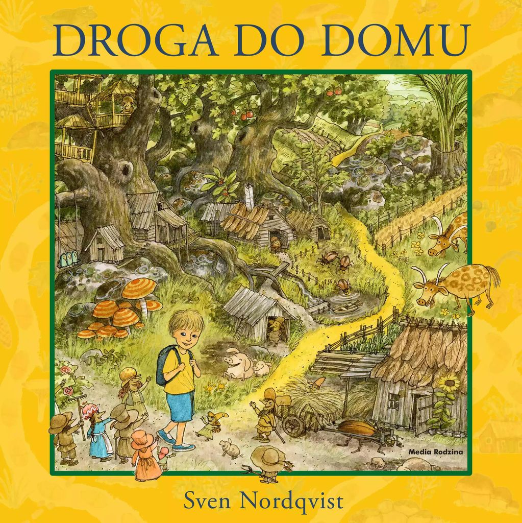 Książka dla dzieci Droga do domu Sven Nordqvist Zdjęcie produktu 