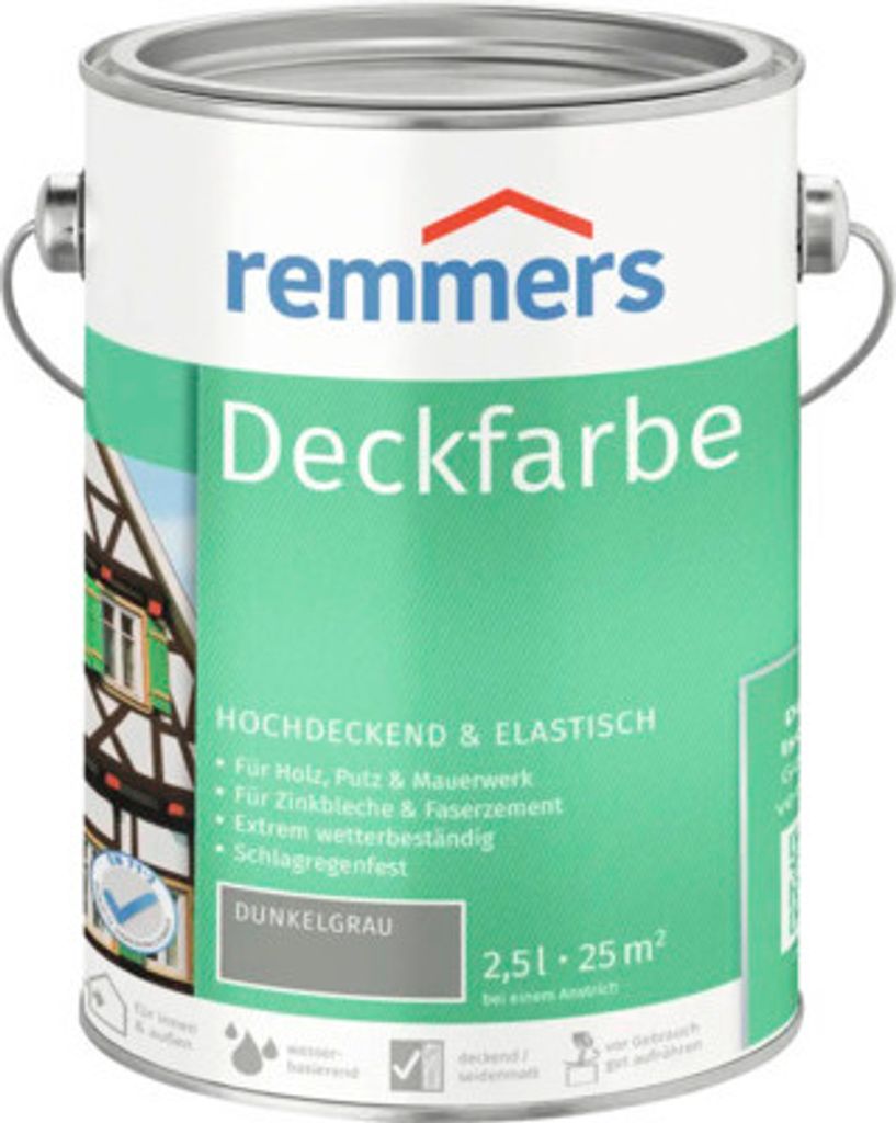 Vernice opaca Remmers - grigio chiaro 2,5L Immagine del prodotto 