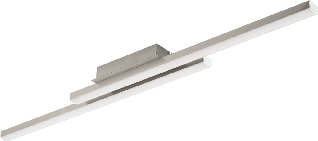 FRAIOLI-Z Wand-/Deckenleuchte Lampe Beleuchtung - L105,5 x B12 x H6,5 cm - nickel-matt - IP20