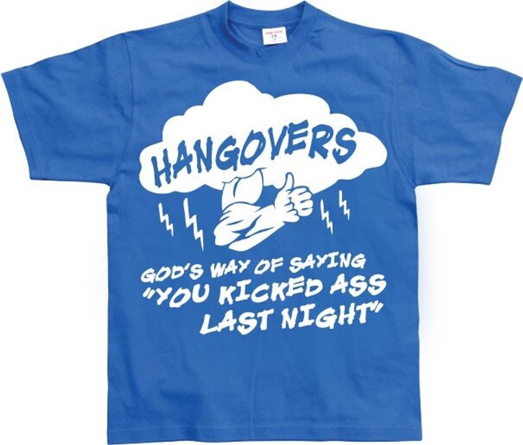 Hangovers - Gods Way - Medium - Blue