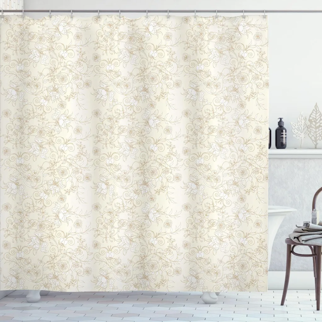 Urban Garden: Tenda Doccia ABAKUHAUS Avorio 175x200 cm - Art Design