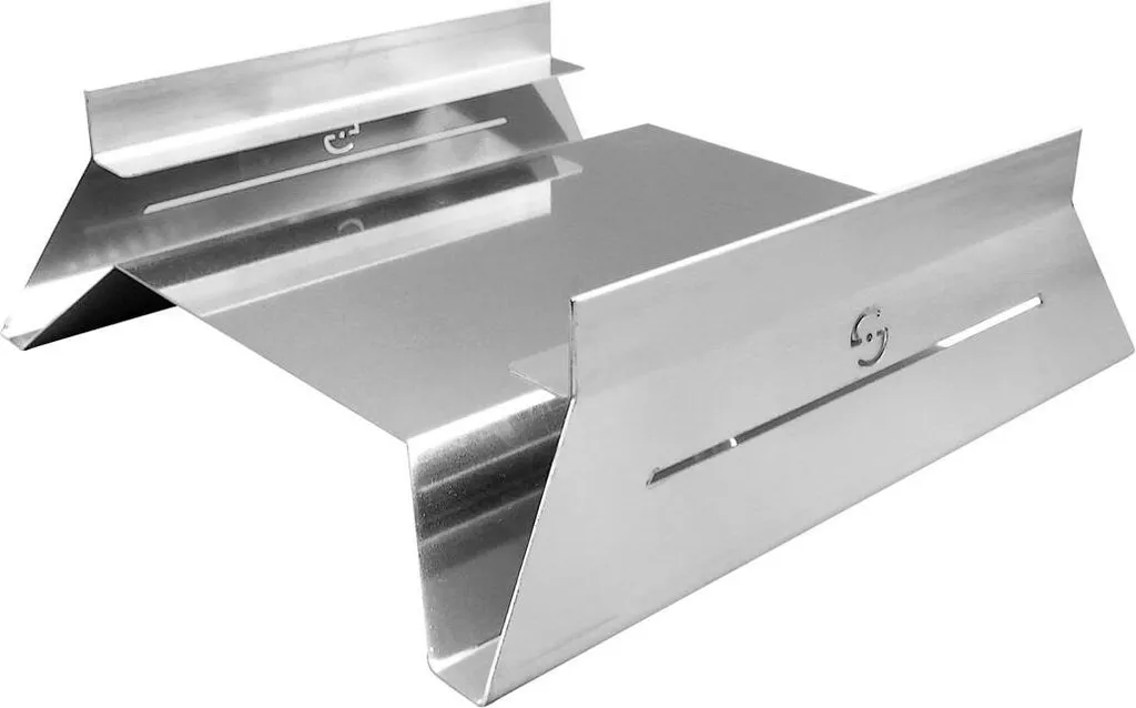 LISA Grisù Support de Briquet à Braise Métal Noir pour Barbecue
