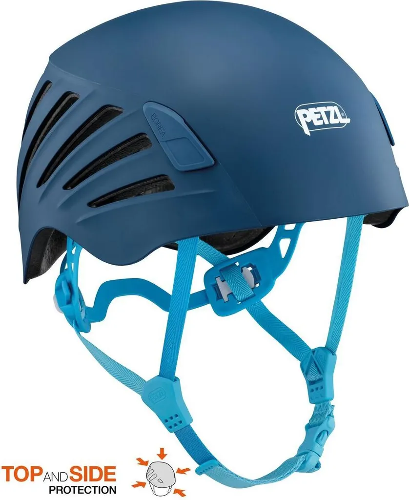 Casque Borea Navy Blue S/M pour Femme Idéal pour Via Ferrata et Club