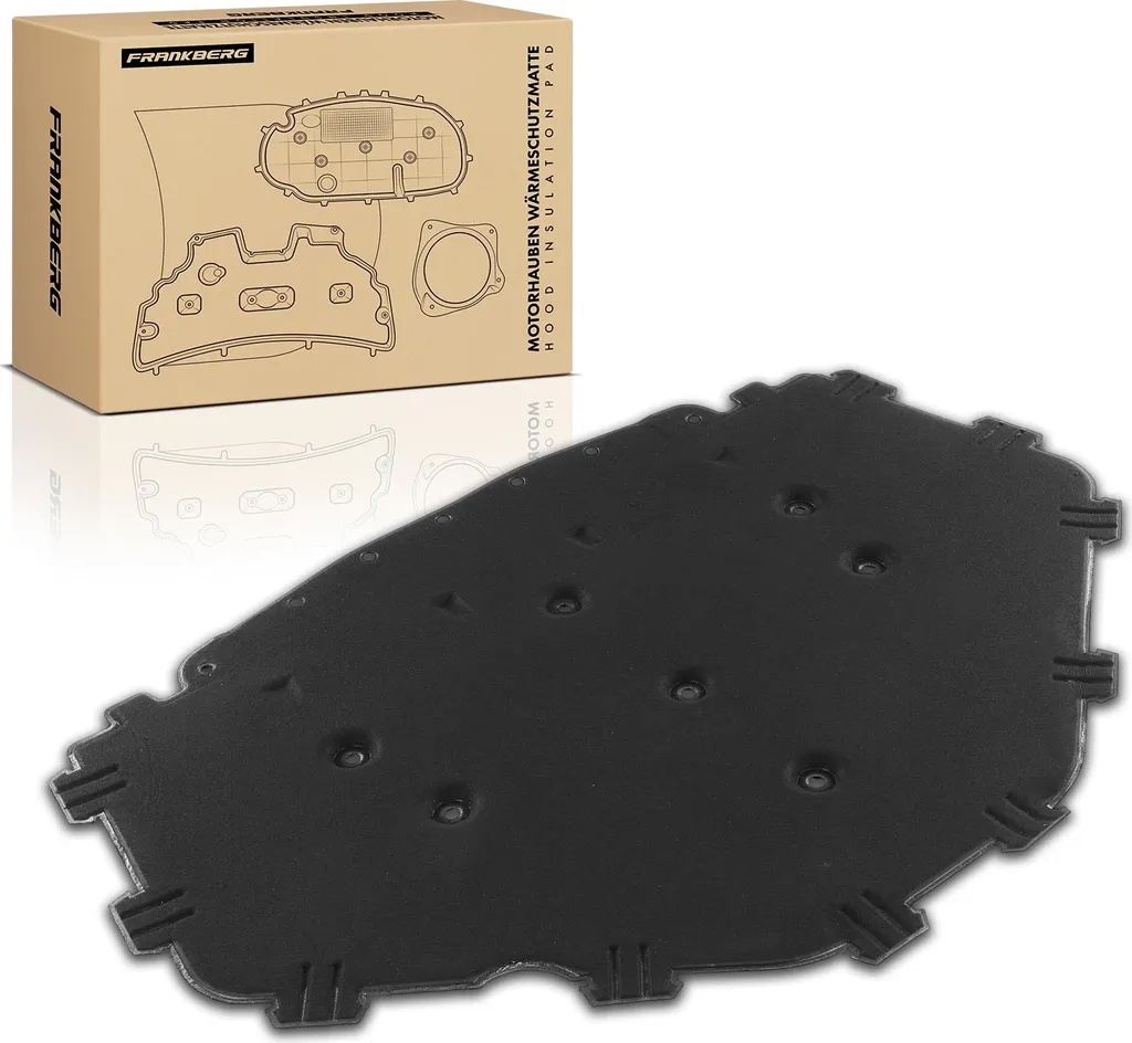 Stop Chaleur et Bruit : Tapis Isolant Capot BMW X5 X6 E70 E71 3,0 L