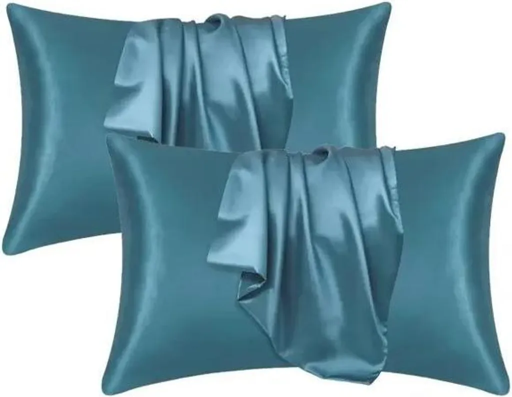 Federe decorative, morbido misto poliestere, materiali atossici, 51 cm x 76 cm, 1 pezzo, 2 pezzi blu lavanda-a
