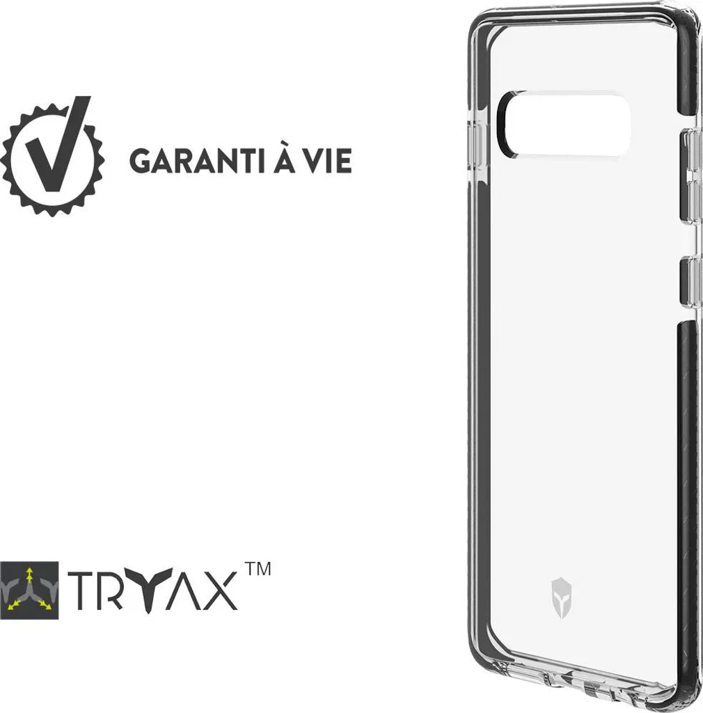 Force Case FCLIFENGS10PB Coque Life Gris Foncé pour Samsung Galaxy S10+