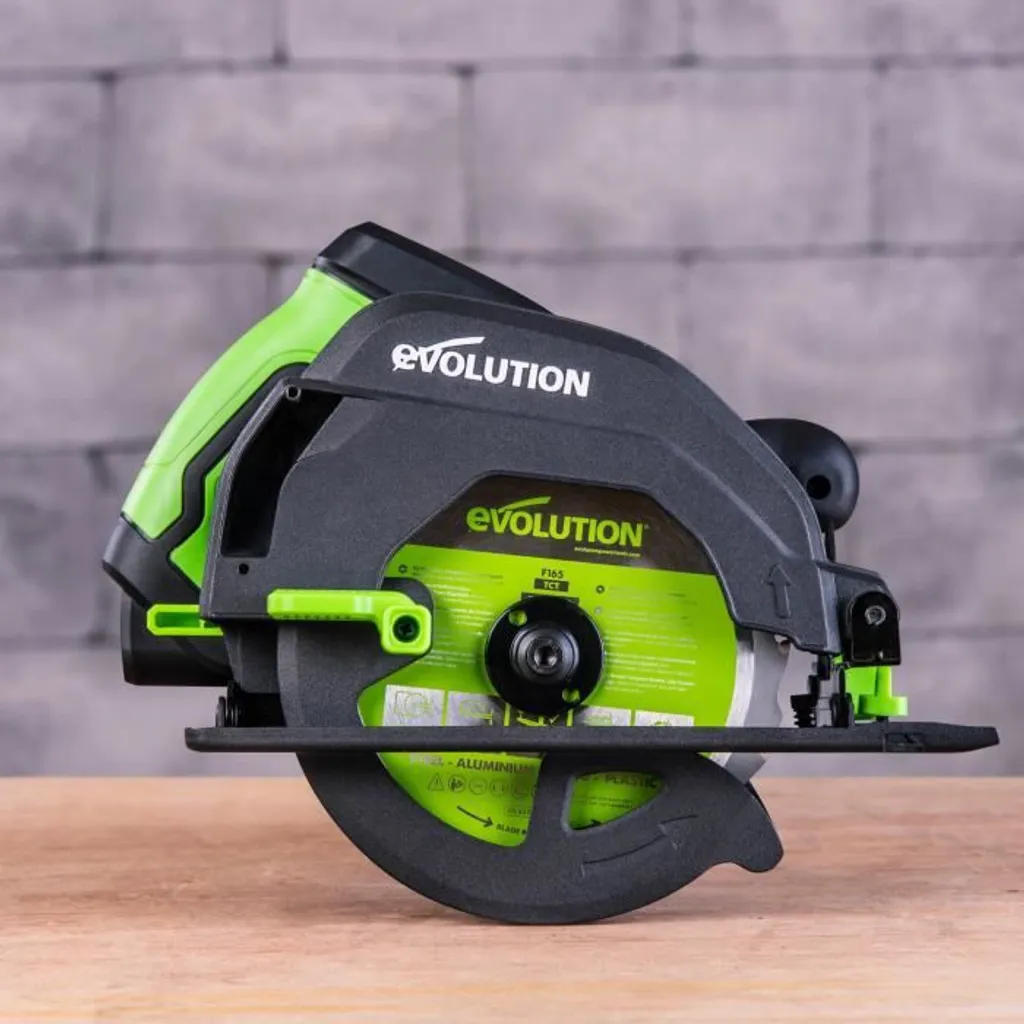 Scie Circulaire Evolution F165CCSL avec Technologie de Coupe Multi-lame