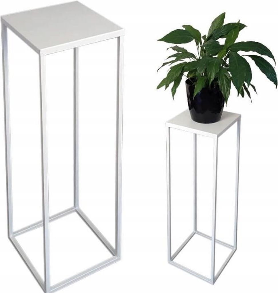 Portafiori moderno a soppalco WHITE SIMPLE 003/K-12-1P-70B Immagine del prodotto 
