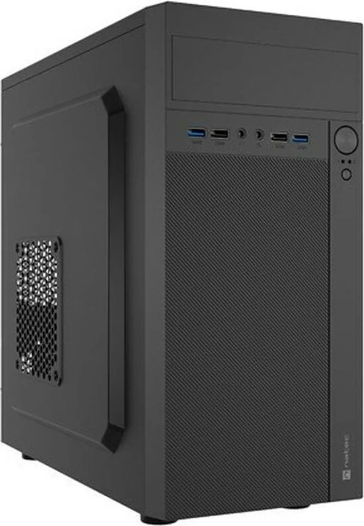 Boîtier PC Natec Helix Micro Tour pour Montage PC Familial et Travail