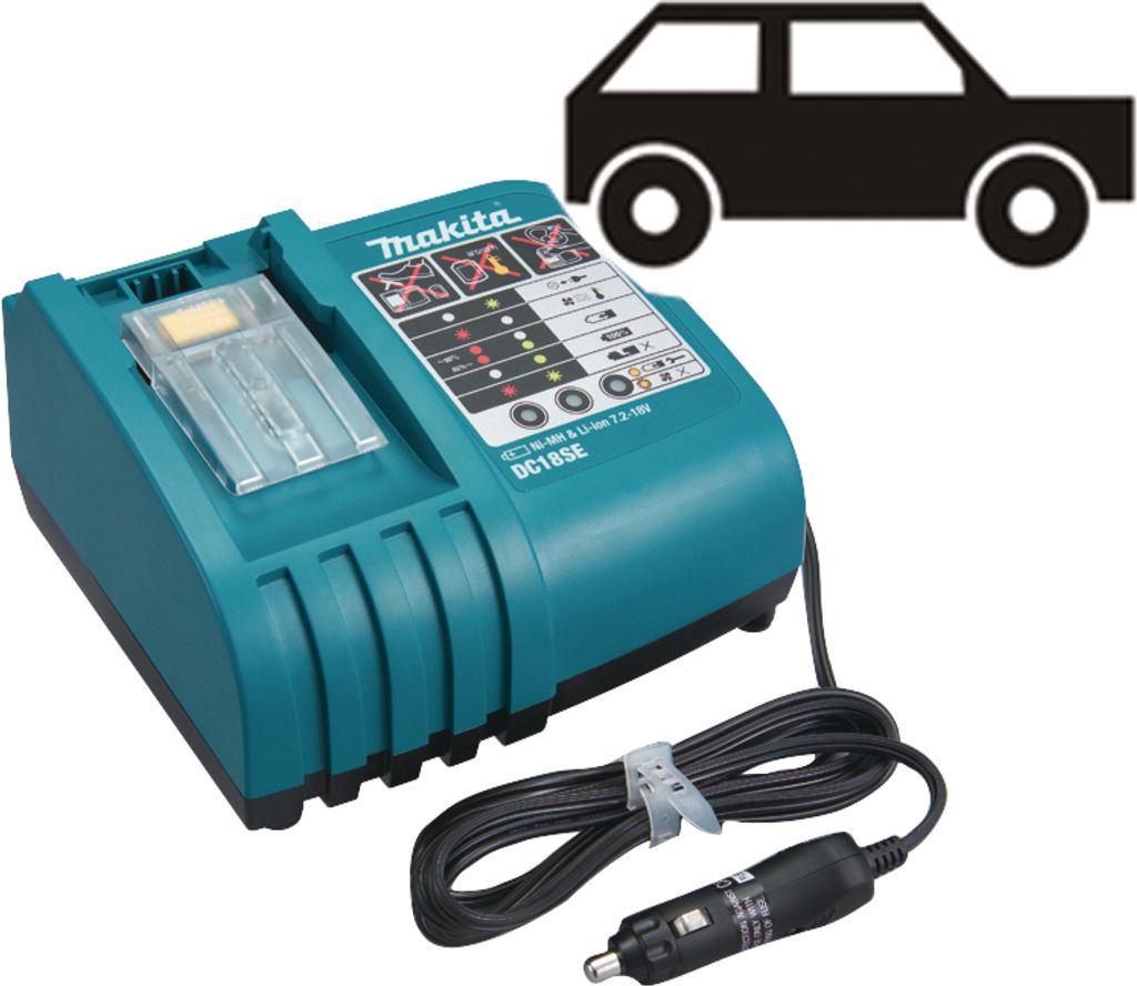 Makita 194621-9 Auto-Ladegerät DC18SE Produktbild 2