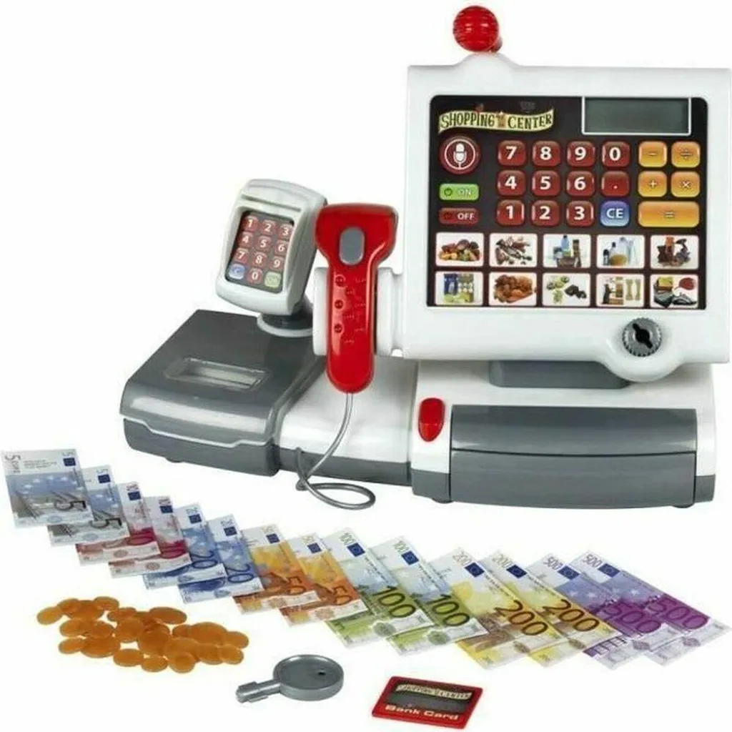 Jeu d'imitation caisse enregistreuse tactile Klein 9370 avec accessoires