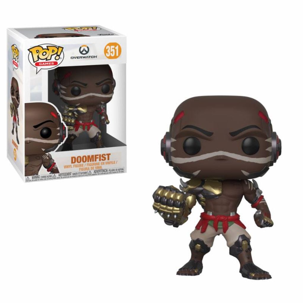 Overwatch - Doomfist 351 - Funko Pop ! - Vinyl Figur Image du produit 