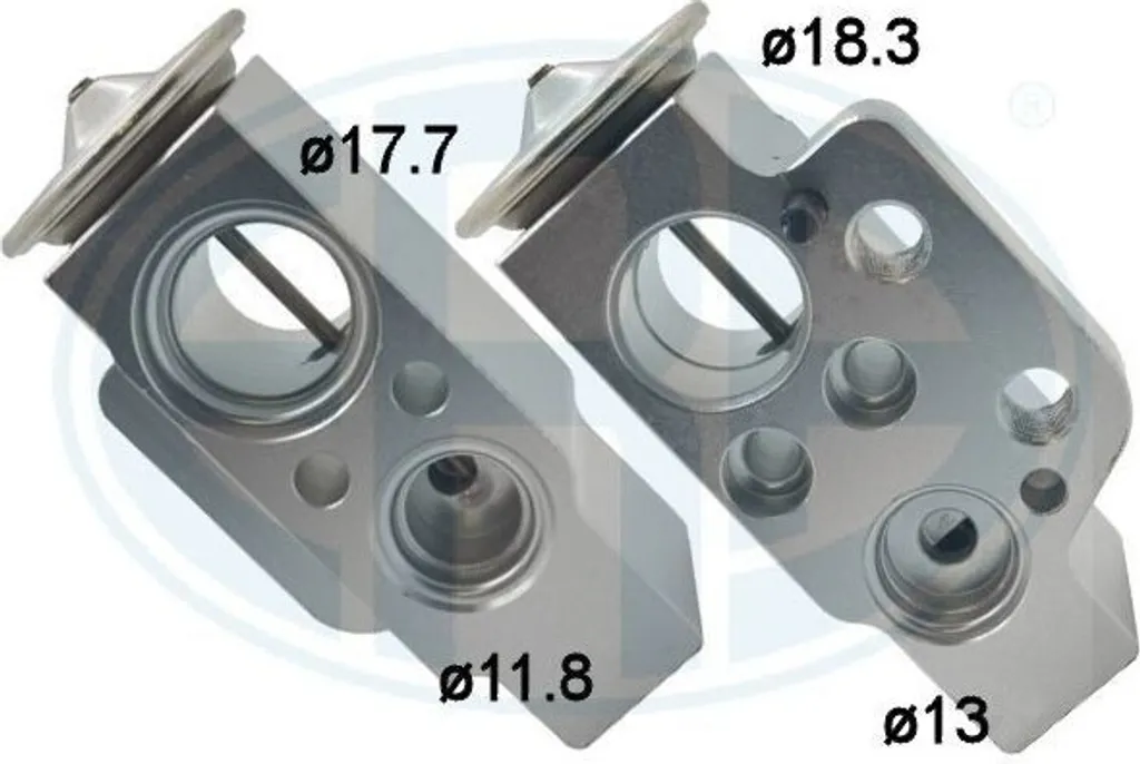Soupape de détente ERA 669009 pour climatisation de VW POLO 9N 32,6mm