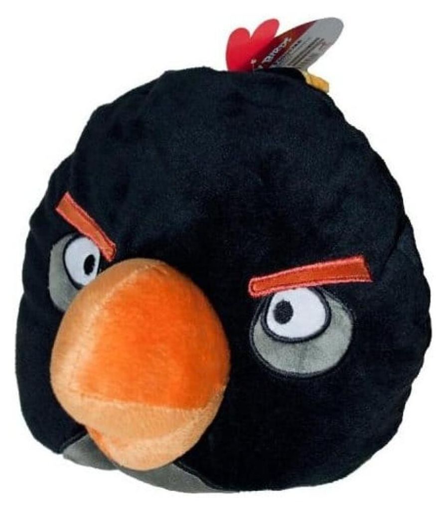Angry Birds coussin décoratif noir 25 cm Image du produit 