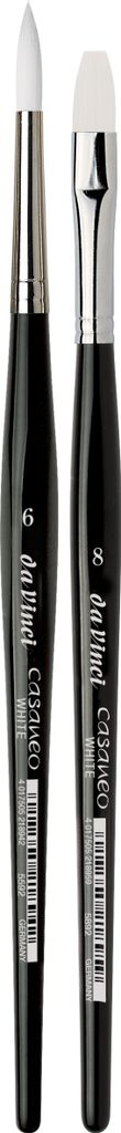Da Vinci Casaneo White Pinselset 2 stk