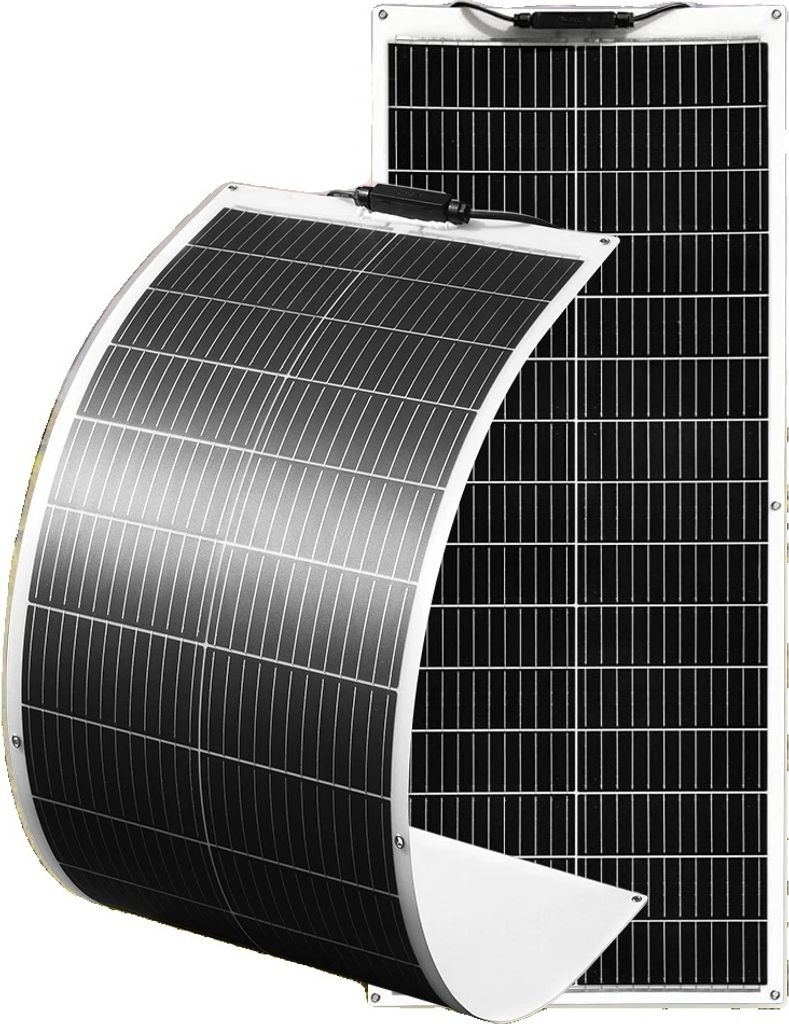 Flexibles Solarpanel, hohe Effizienz 23%, leichtes Design, 200W Solarpanel W